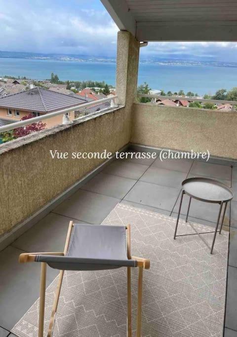 Magnifique Appart Renove Evian Duplex Vue Lac 8 Pers Zewnętrze zdjęcie