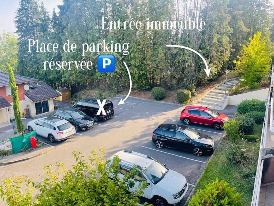 Magnifique Appart Renove Evian Duplex Vue Lac 8 Pers Zewnętrze zdjęcie